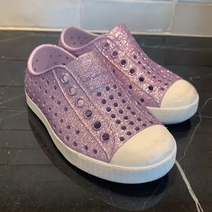 Native Toddler Girls Jefferson Bling Shoes